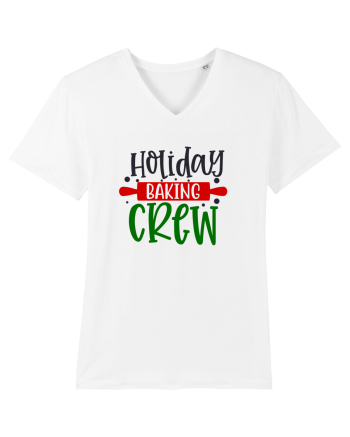 Holiday Baking Crew Colored White