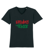 Holiday Cheer Tricou mânecă scurtă guler V Bărbat Presenter