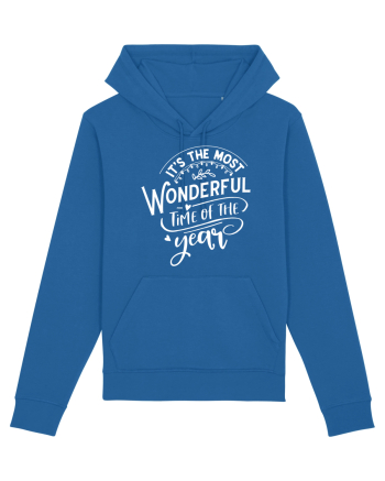 Its the most wonderful time White Royal Blue