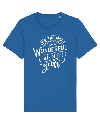 Its the most wonderful time White Royal Blue