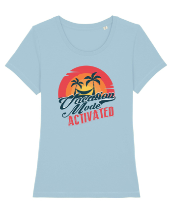 Vacation Mode Activated Sky Blue