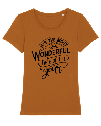 Its the most wonderful time Black Roasted Orange