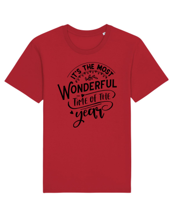 Its the most wonderful time Black Red