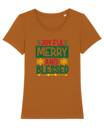 Joyful Merry and Blessed Roasted Orange