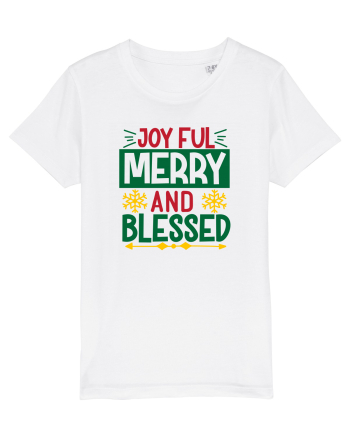 Joyful Merry and Blessed White