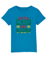 Joyful Merry and Blessed Tricou mânecă scurtă  Copii Mini Creator