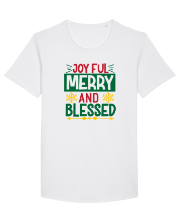 Joyful Merry and Blessed White