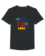 Joyful Love Tricou mânecă scurtă guler larg Bărbat Skater