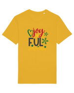 Joyful Black Green Tricou mânecă scurtă Unisex Rocker