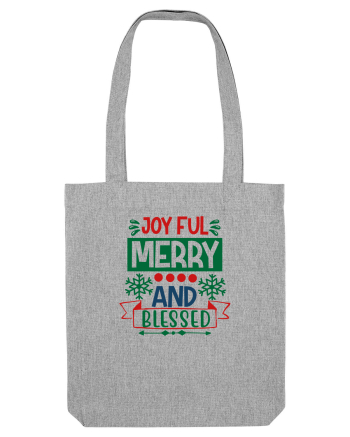 Joyful And Merry Heather Grey