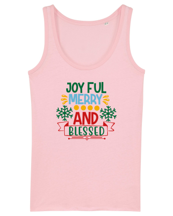 Joyful And Merry 2 Cotton Pink