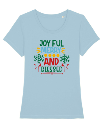 Joyful And Merry 2 Sky Blue