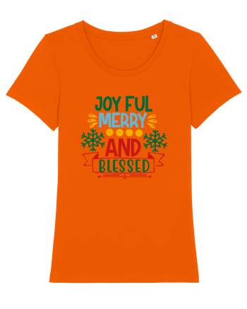 Joyful And Merry 2 Bright Orange