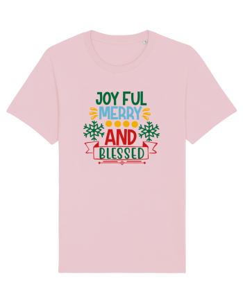 Joyful And Merry 2 Cotton Pink