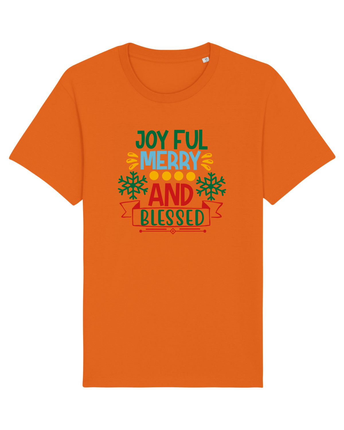 Tricou mânecă scurtă Unisex Rocker Bright Orange