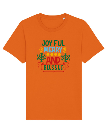 Joyful And Merry 2 Bright Orange