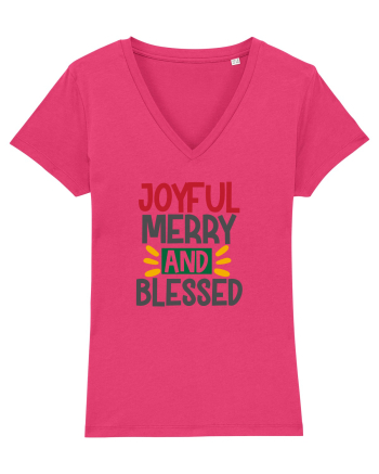 Joyful And Merry 3 Raspberry