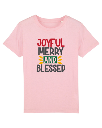 Joyful And Merry 3 Cotton Pink