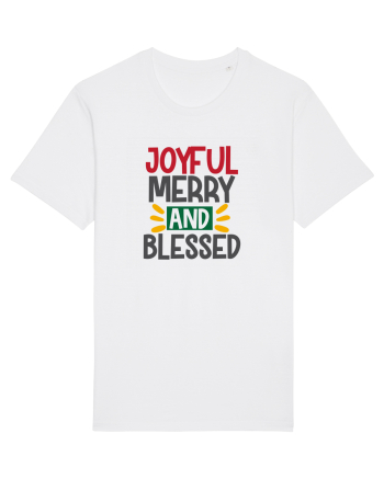 Joyful And Merry 3 White