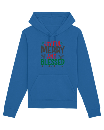 Joyful And Merry 4 Royal Blue