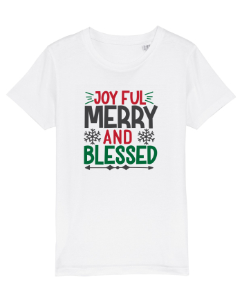 Joyful And Merry 4 White