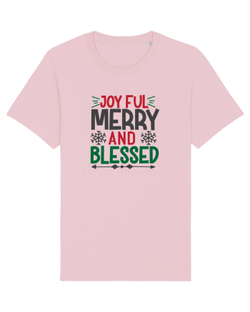 Joyful And Merry 4 Cotton Pink