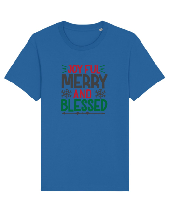 Joyful And Merry 4 Royal Blue