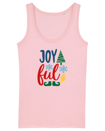 Joyful Feet Green Cotton Pink