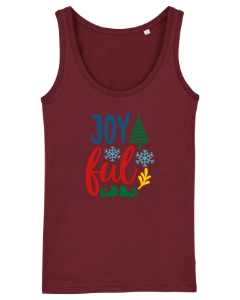 Joyful Feet Green Burgundy