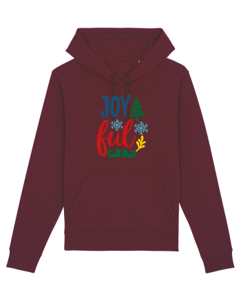 Joyful Feet Green Burgundy