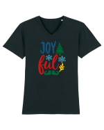 Joyful Feet Green Tricou mânecă scurtă guler V Bărbat Presenter