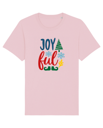 Joyful Feet Green Cotton Pink