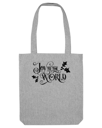 Joy to the World Black Heather Grey