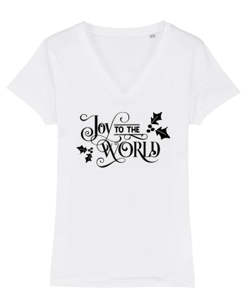 Joy to the World Black White