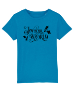 Joy to the World Black Tricou mânecă scurtă  Copii Mini Creator