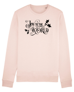 Joy to the World Black Bluză mânecă lungă Unisex Rise