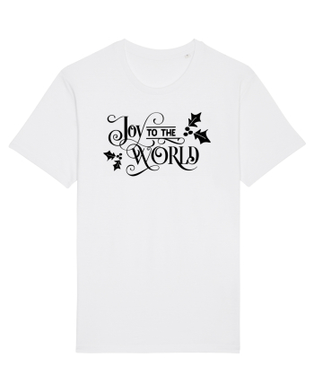 Joy to the World Black White