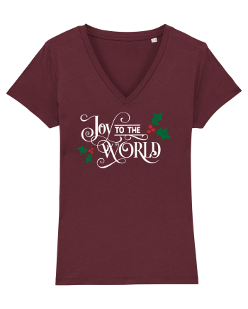 Joy to the World Colours Burgundy
