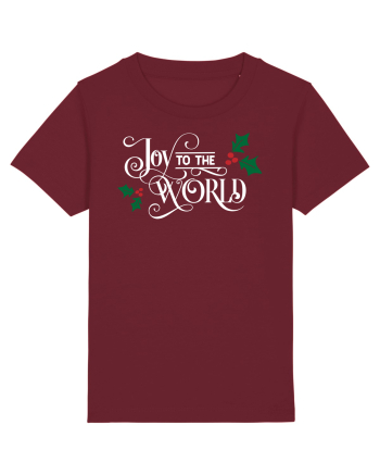 Joy to the World Colours Burgundy