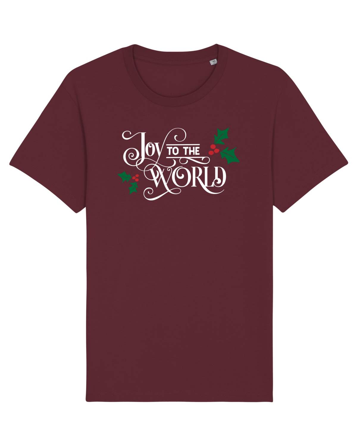 Tricou mânecă scurtă Unisex Rocker Burgundy