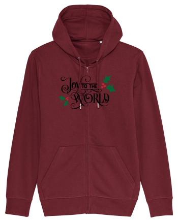 Joy to the World 2 Burgundy