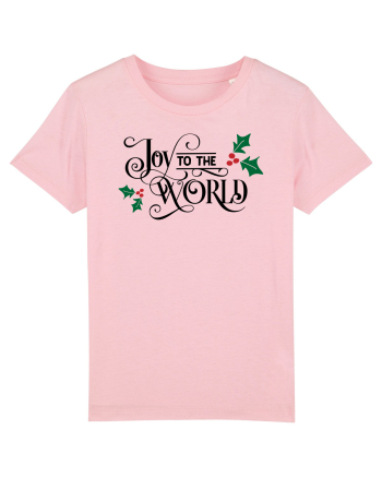 Joy to the World 2 Cotton Pink