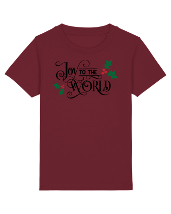 Joy to the World 2 Burgundy