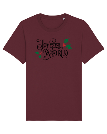 Joy to the World 2 Burgundy