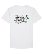 Joy to the World 2 Tricou mânecă scurtă guler larg Bărbat Skater