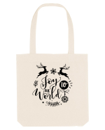 Joy to the World Black 2 Sacoșă textilă