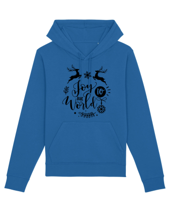Joy to the World Black 2 Royal Blue