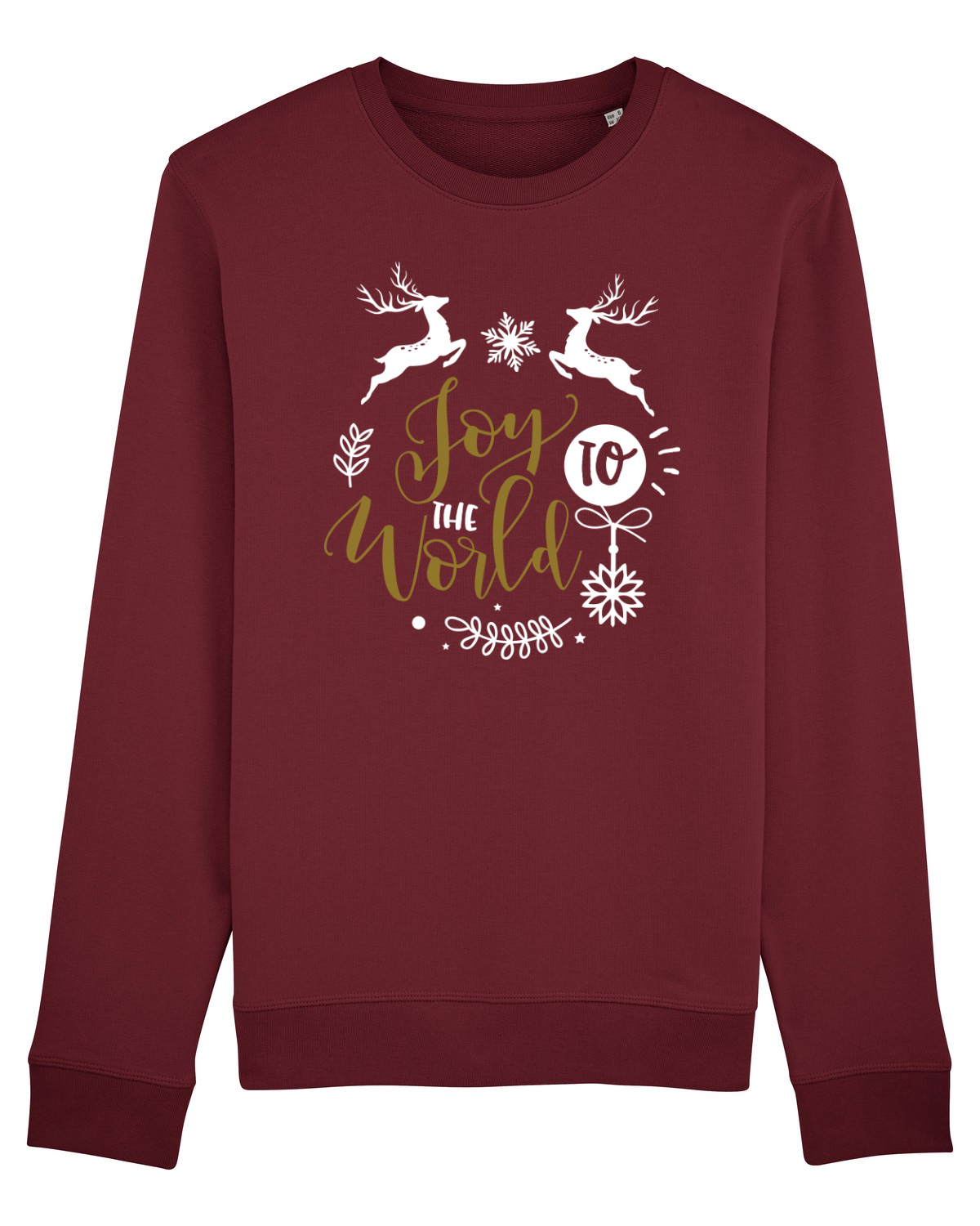 Bluză mânecă lungă Unisex Rise Burgundy