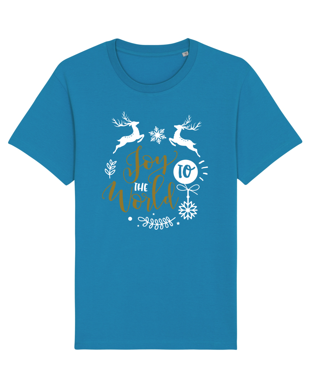 Tricou mânecă scurtă Unisex Rocker Azur