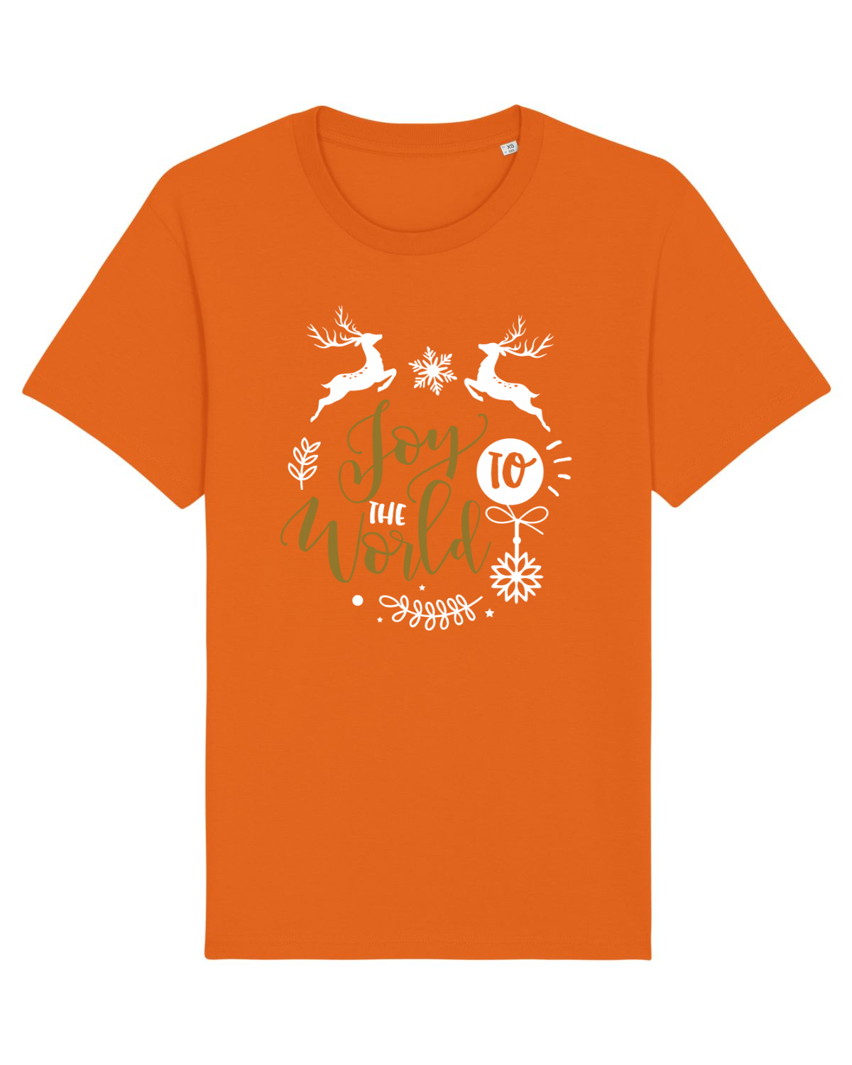 Tricou mânecă scurtă Unisex Rocker Bright Orange